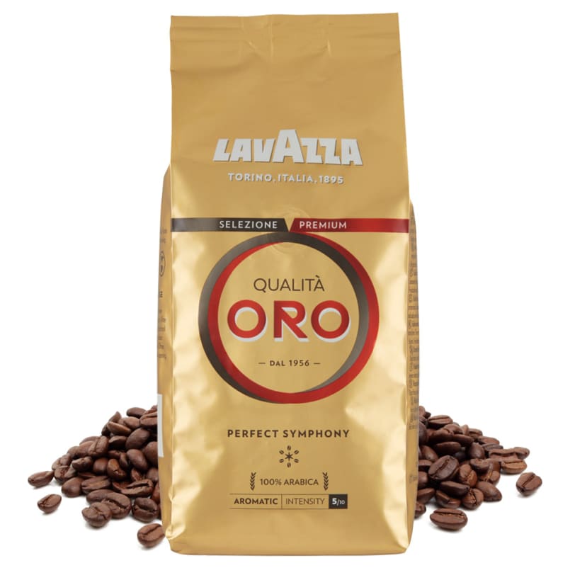 Cà phê hạt đã rang Lavazza Coffee Qualita Oro- Italy500g Made in Italy