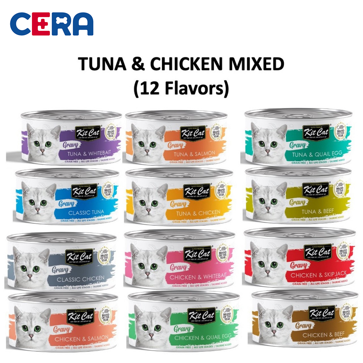 Pate Dinh Dưỡng Cho Mèo - Gravy Kit Cat 70g