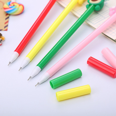 Combo 4 bút bi nước hoa quả cute mix mẫu