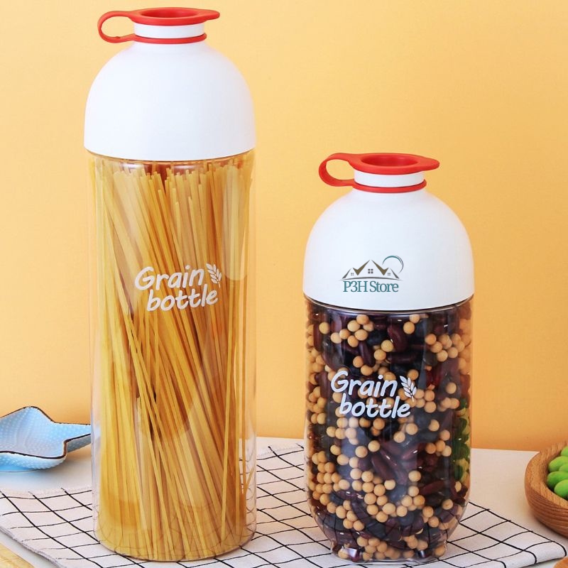 Hộp bảo quản thực phẩm Lock&Lock Grain Bottle dung tích 1L INL312W  1.6L INL313W
