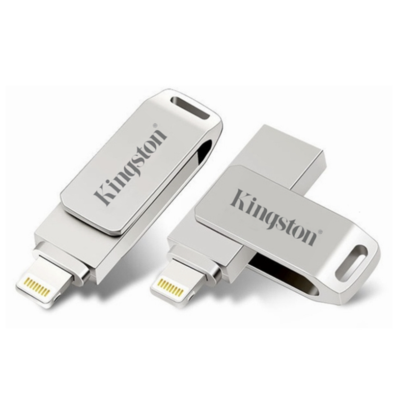 Kingston 512GB 1TB Pendrive for iPhone Flash Drive 2-in-1 Lightning Memory Stick Compatible Apple iPad PC
