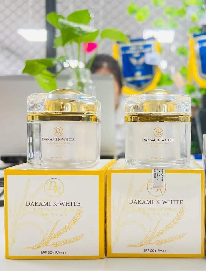 Kem dakami k white - mẫu mới 2022 - kem trắng da dakami k-white hàng chính hãng