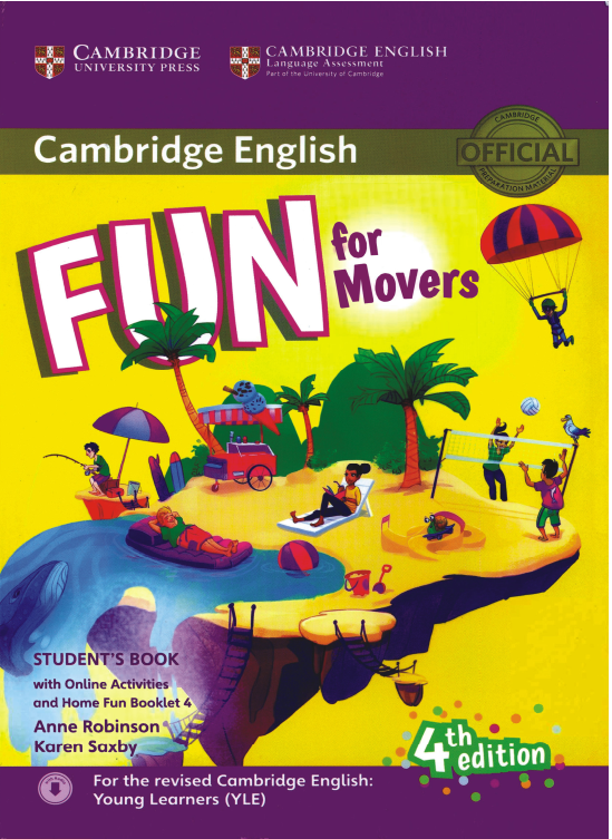 Fun for Starter, Movers, Flyers ( màu tặng kèm audio )