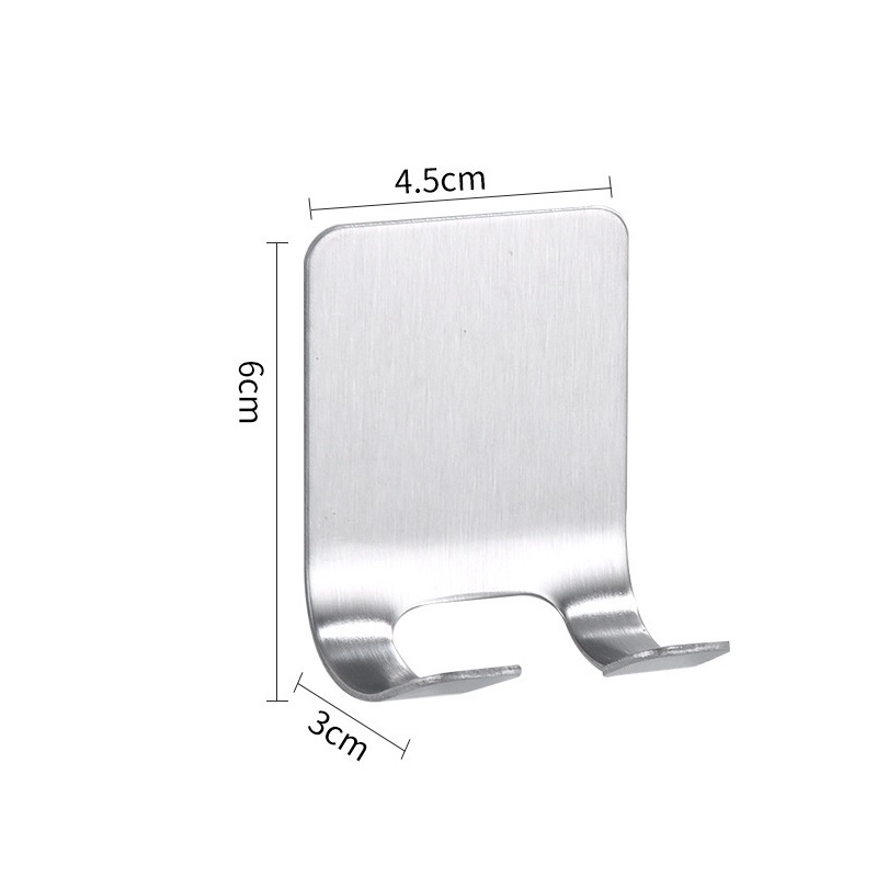 Móc treo đồ dán tường inox 304 siêu dính