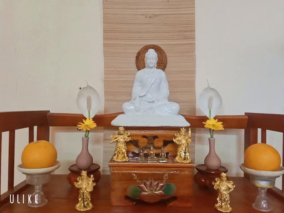 Tượng Phật Bổn sư Thích Ca Mâu ni cao 20cm