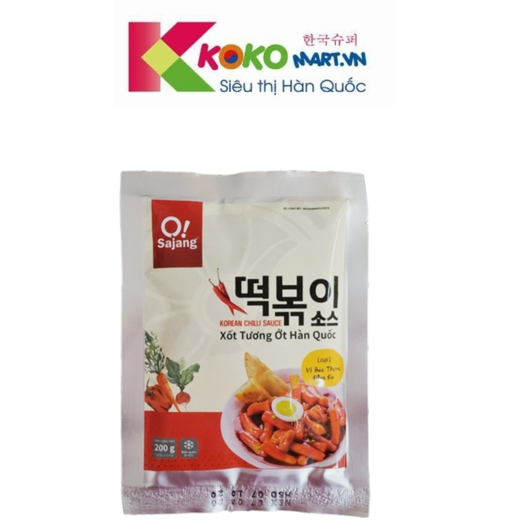 Xốt nấu Tokbokki Hàn Quốc 200g