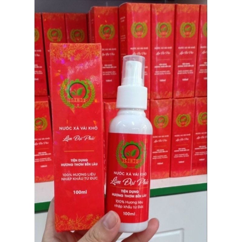 Xả vải khô Lâm Đại Phúc dạng xịt hương Comfor