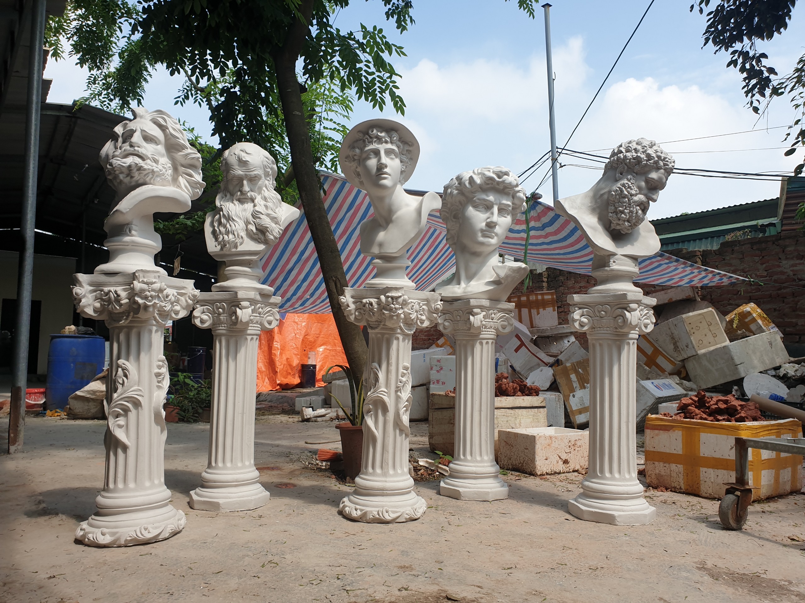 Tượng trang trí Volte. 62cm