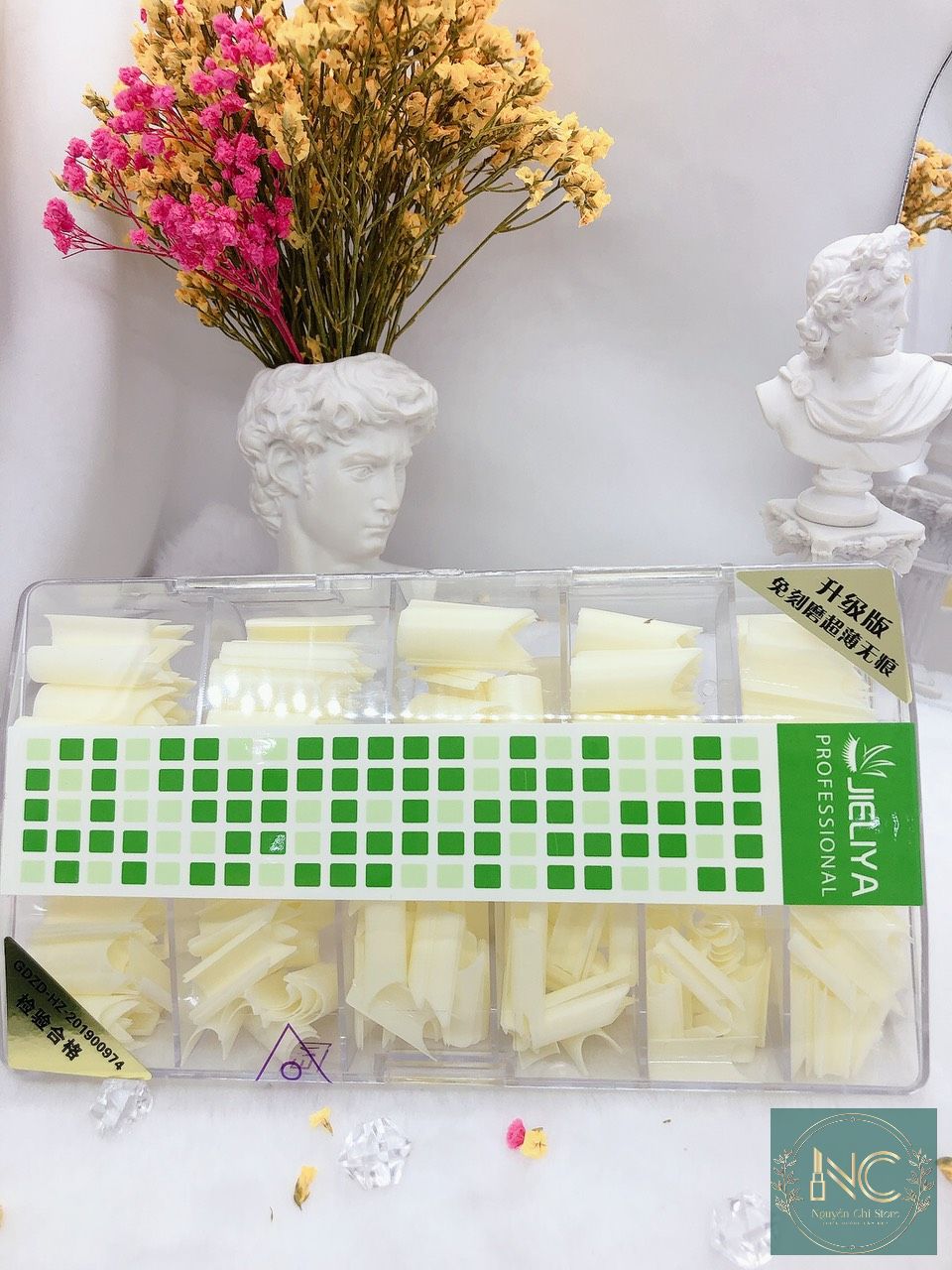 Móng up siêu mỏng dẻo phom thang,vuông 1 hộp 540 móng