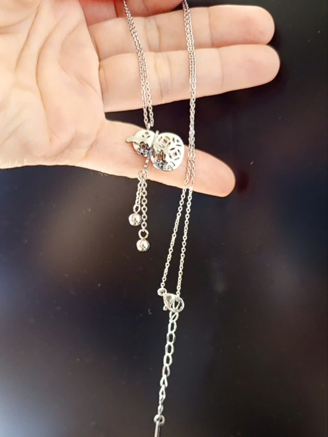 DÂY CHUYỀN TITAN HỒ LÔ TRẮNG & VÀNG