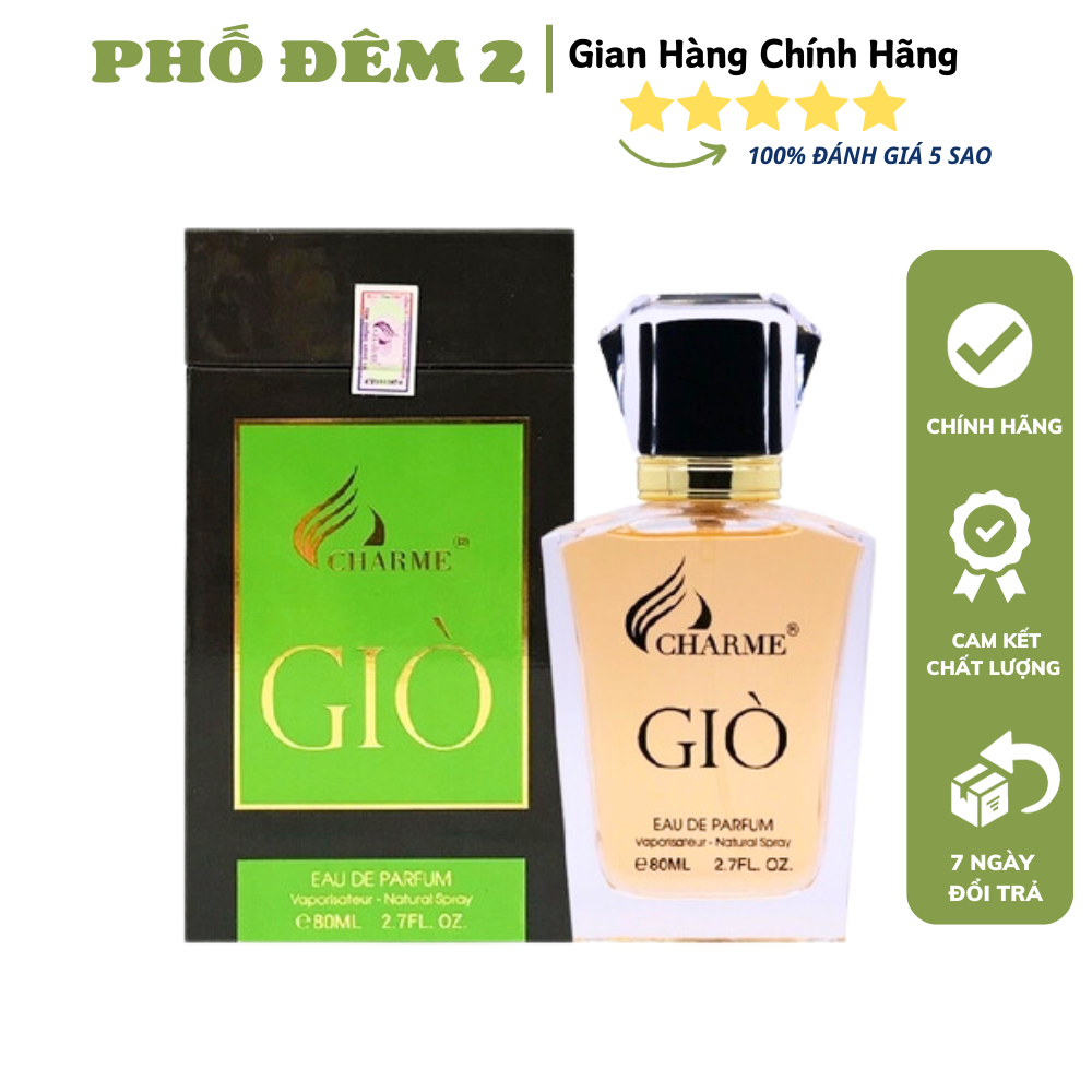 NƯỚC HOA NAM GIÒ MẪU MỚI
