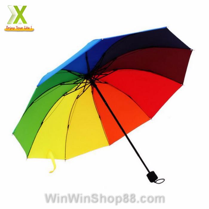 Dù xếp 7 sắc cầu vồng (Thái Lan)