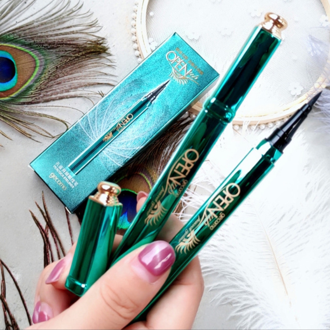 [HCM]BÚT KẺ MẮT NƯỚC GECOMO PEACOCK EYELINER