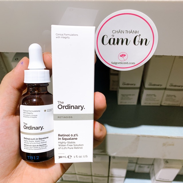 [HCM]Tinh Chất The Ordinary Retinol 0.2% In Squalane ( 30mL )