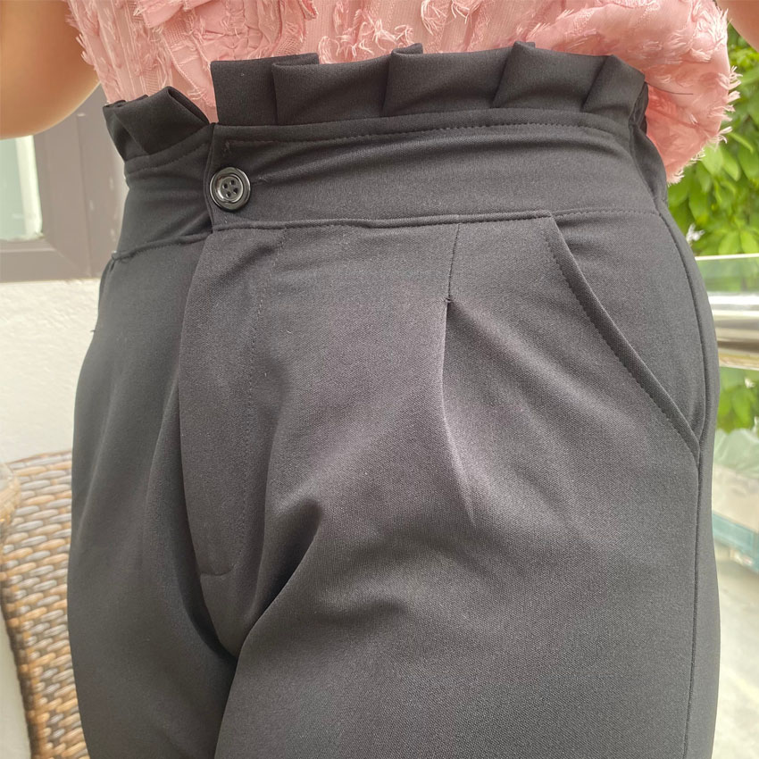 Quần baggy bigsize lưng bèo - Chubby Bigsize