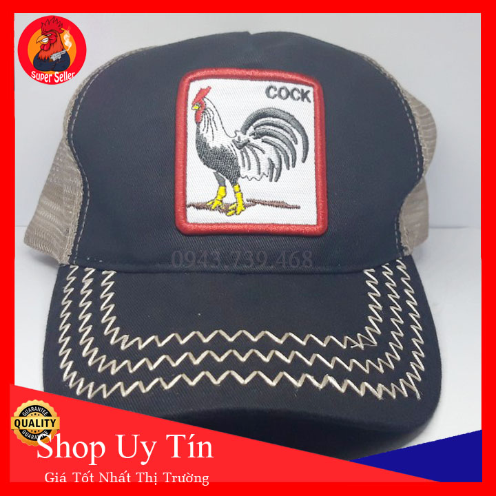 Nón Kết Hình Thiêu Hình Gà Cho Ae Đam Mê