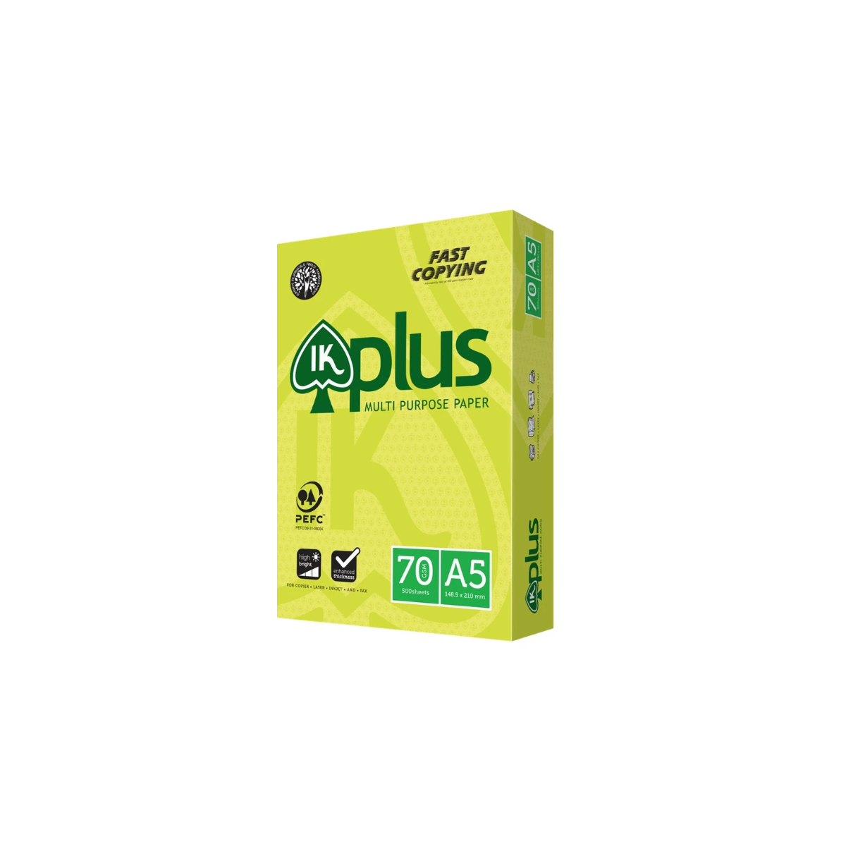 Giấy In IK Plus Khổ A5 Định Lượng 70gsm Ream 500 Tờ