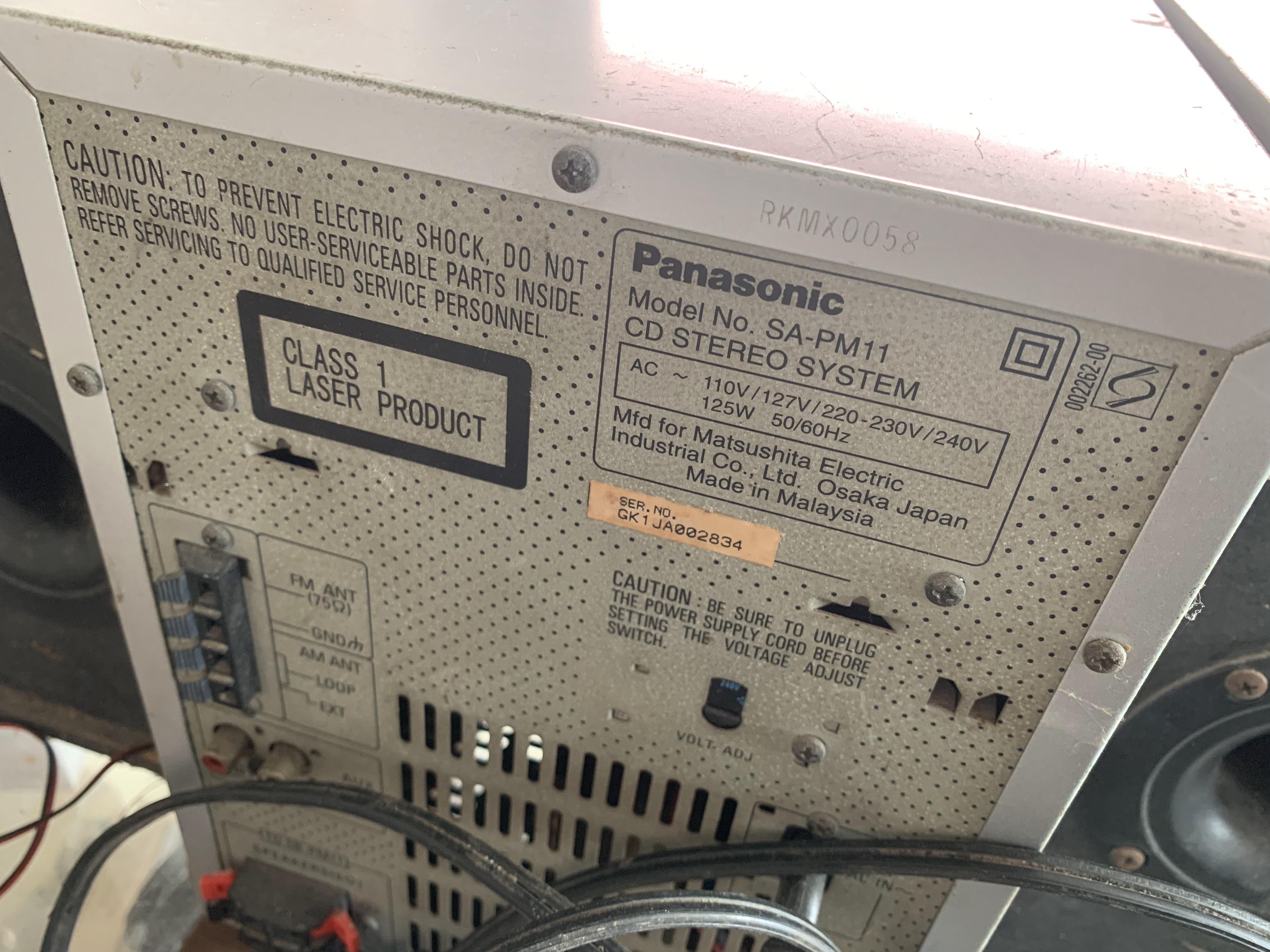 Dàn âm thanh Panasonic SA-PM11