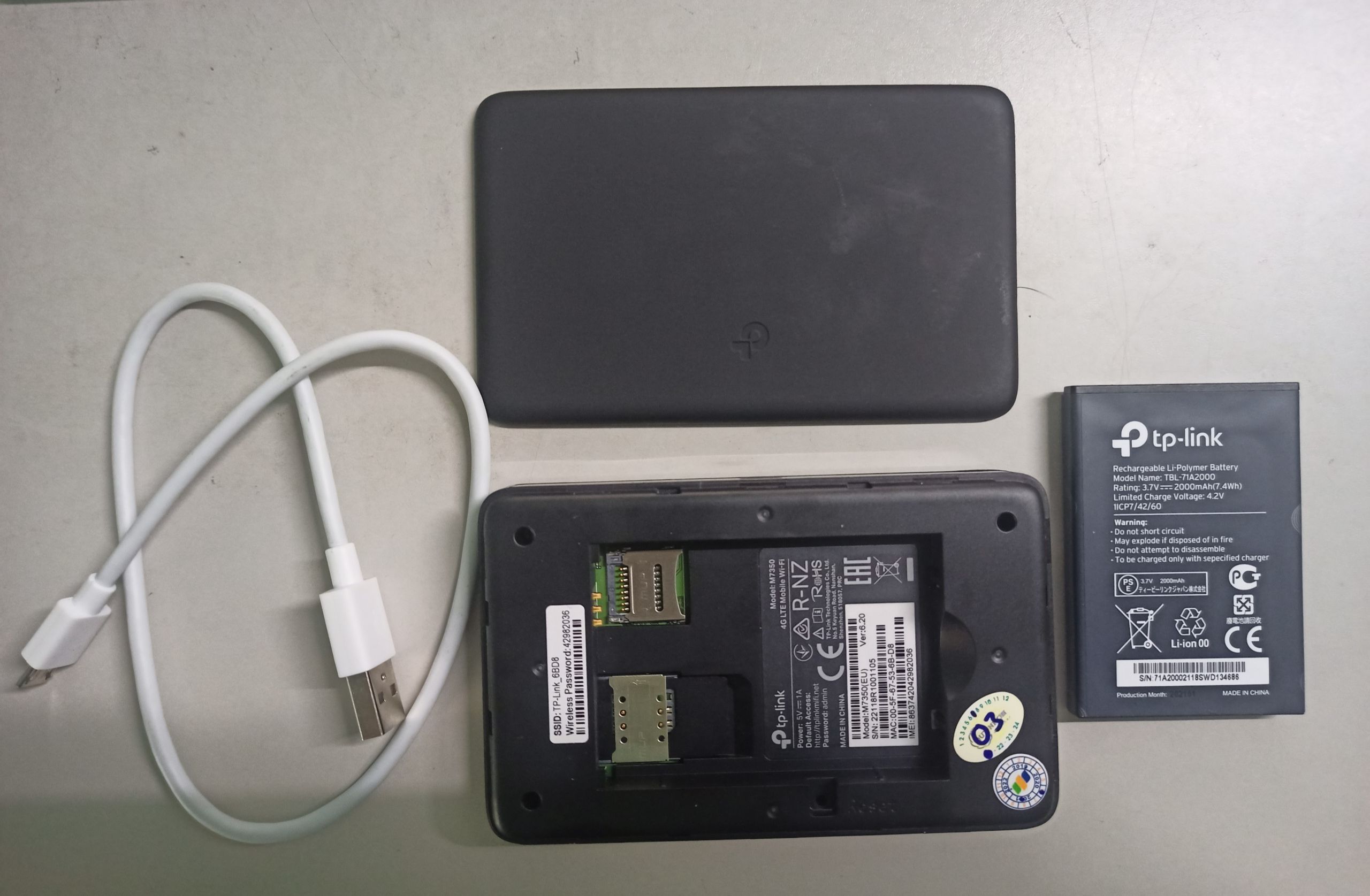 Bộ phát WiFi di động 3G/4G LTE – M7350