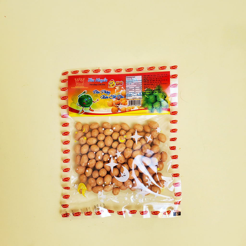 Đậu Phộng Da Cá Cốt Dừa gói 100g giòn thơm