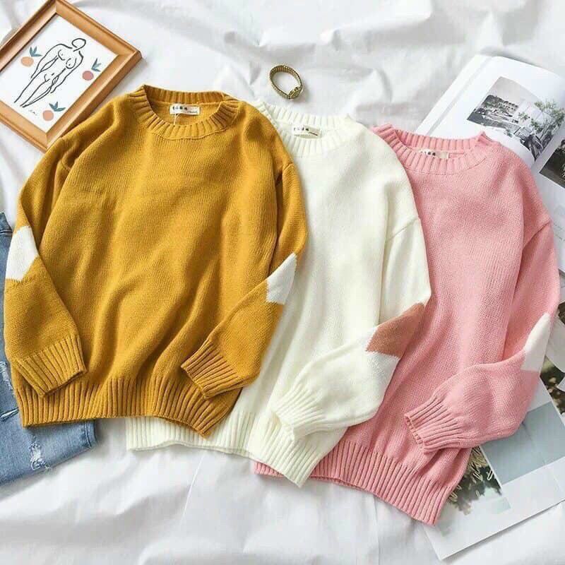 ÁO HOODIE NỮ ÁO LEN NỮ CỔ TRÒN CỰC DÀY SIÊU ẤM ẤP-VẢI NỈ PE HÀN QUỐC