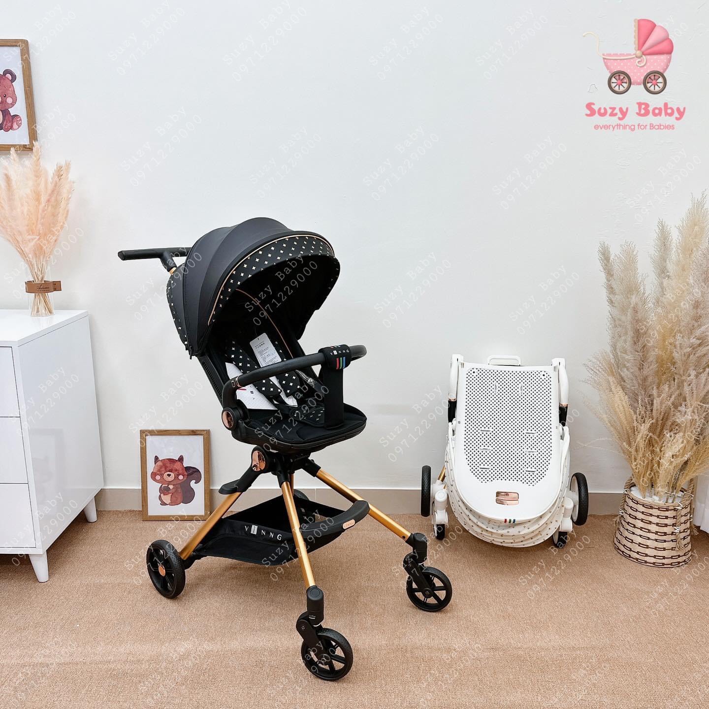 Xe đẩy đảo chiều gập gọn Vinng Q7 cho bé