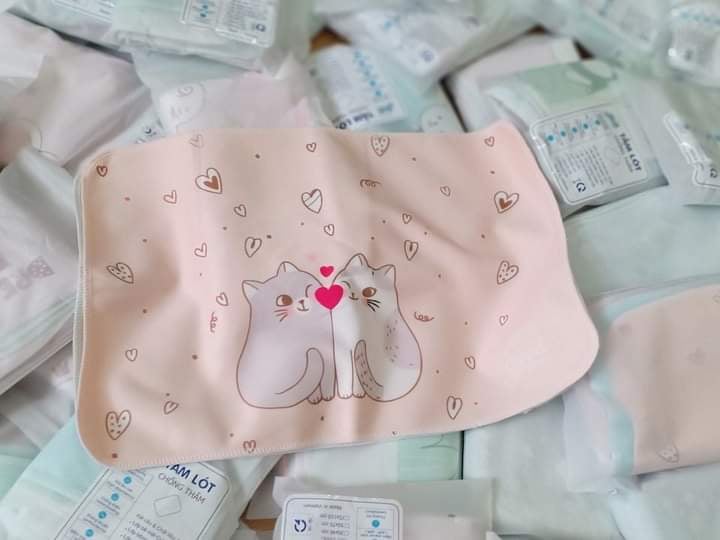 Miếng lót mông chống thấm cho bé GOODMAMA (1 sét 5 miếng lót)