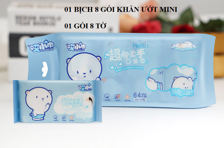 COMBO 24 BICH KHĂN GIẤY MINI BỎ TÚI