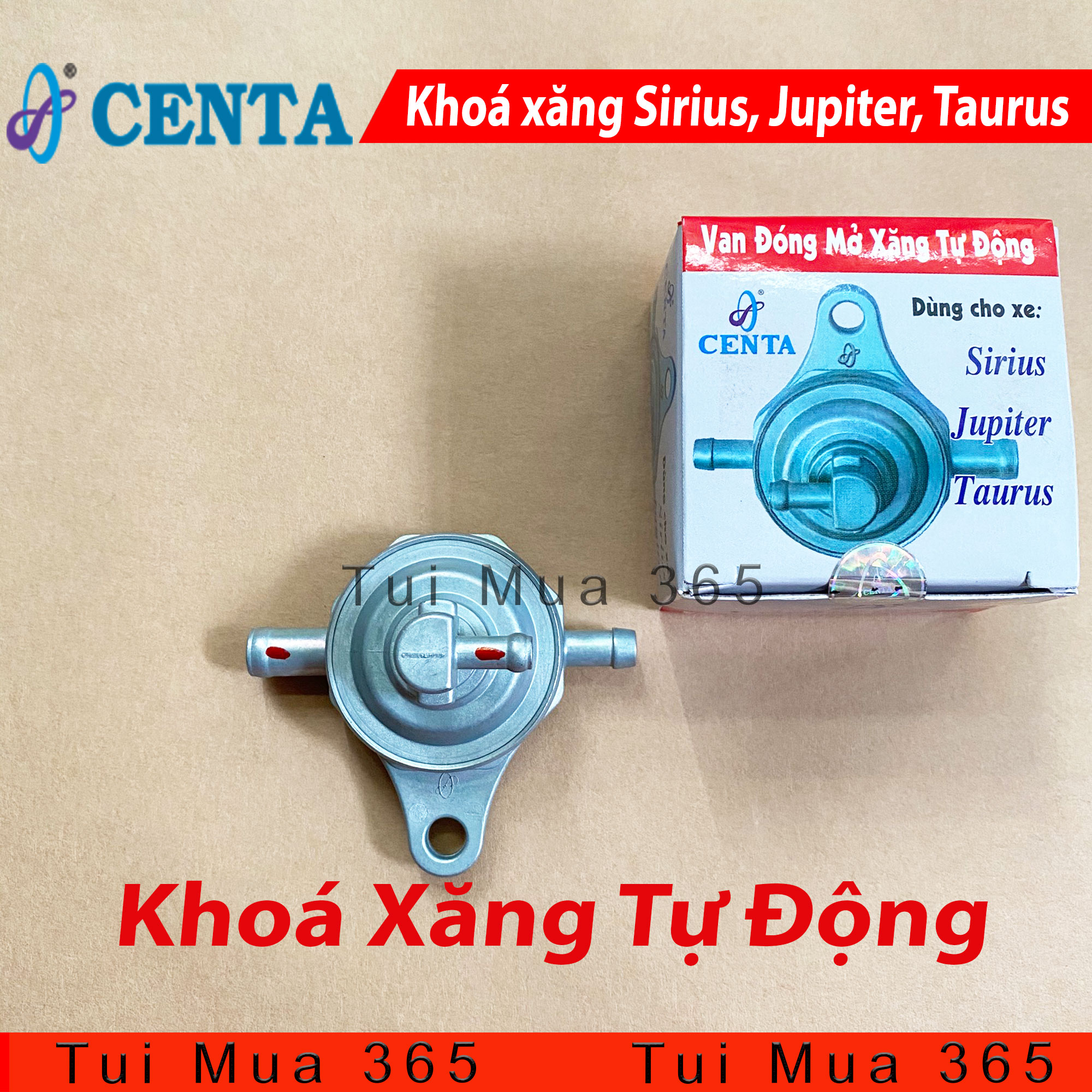 [HCM]Khoá Xăng Tự Động ( Bơm Xăng )CENTA Sirius Jupiter Taurus