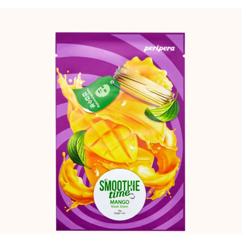 Mặt Nạ Dưỡng Da Từ Trái Cây Peripera Smoothie Time Mask Sheet
