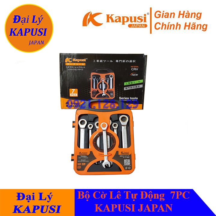 Bộ Cờ Lê, Cờ Lê Tự Động KAPUSI JAPAN 7PC