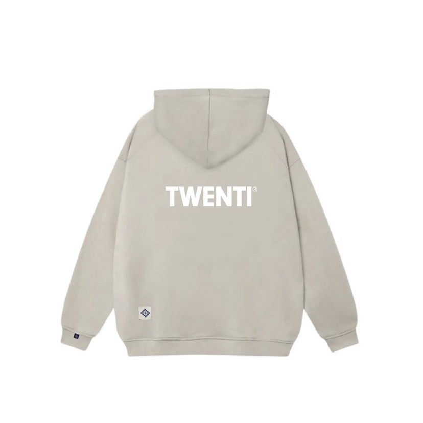 [Nhập Lazxuhuong03 - Giảm 40k/299k]ÁO HOODIE TWENTI NỈ COTTON IN BASIC