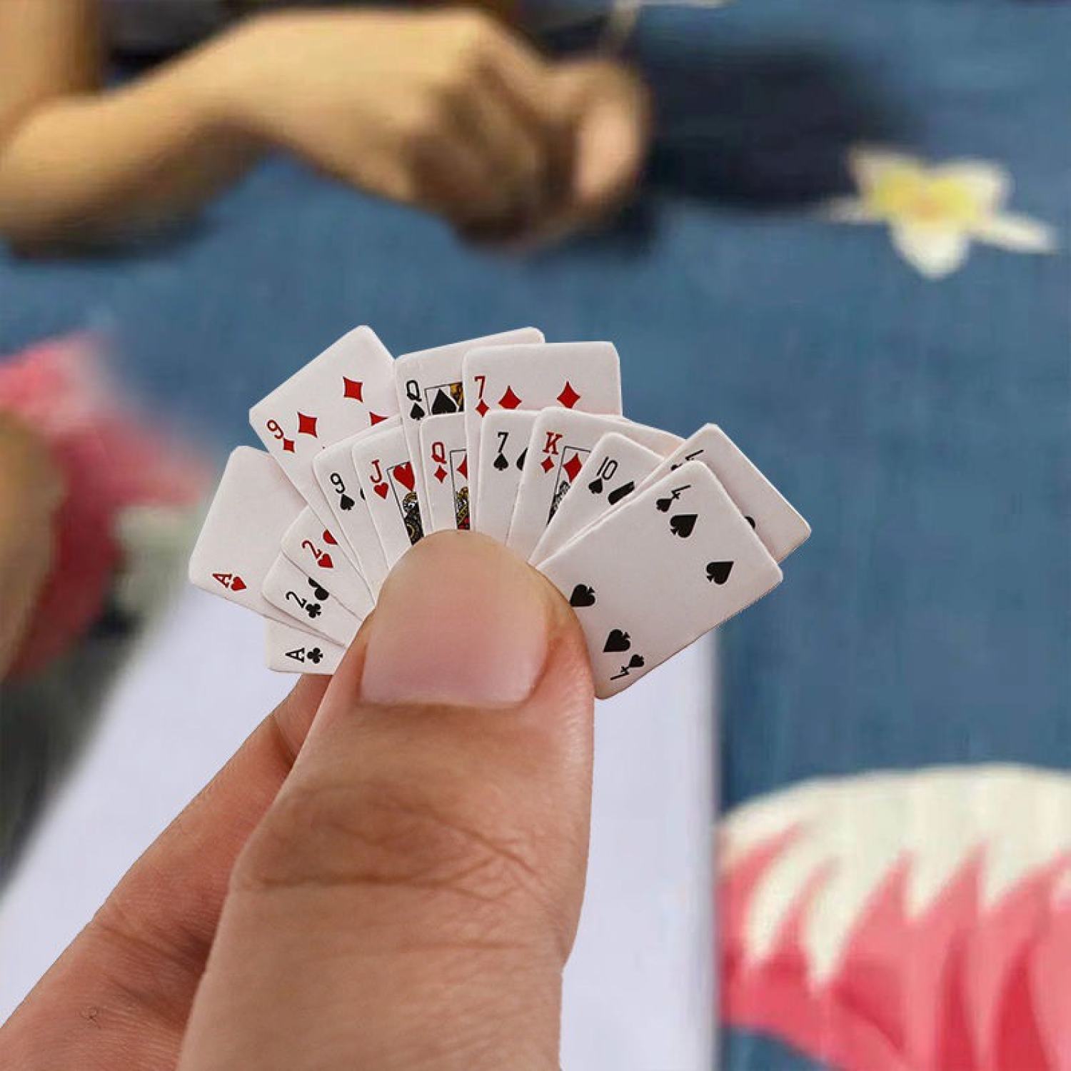 Bộ bài Tây poker siêu mini tí hon