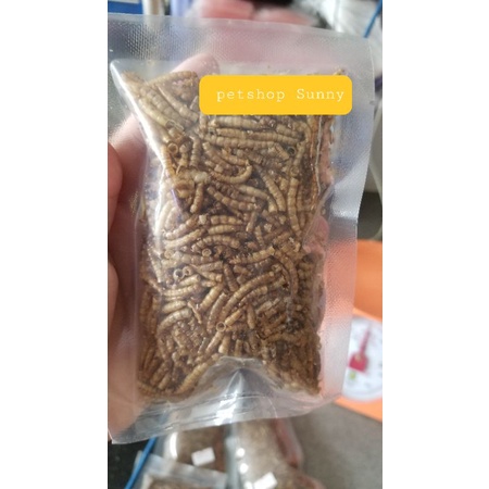 Sâu Trung Rang Cho Hamster,Sóc,Nhím 100G