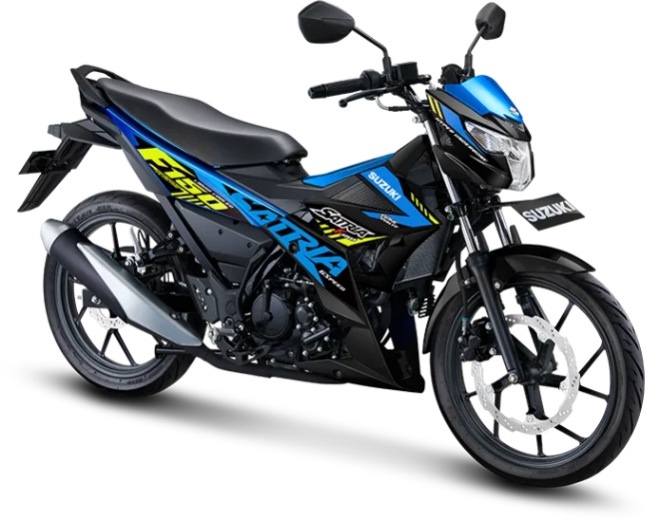 Bộ tem xe satria fi 2021 các màu chính hãng suzuki indo 68019-12kf0