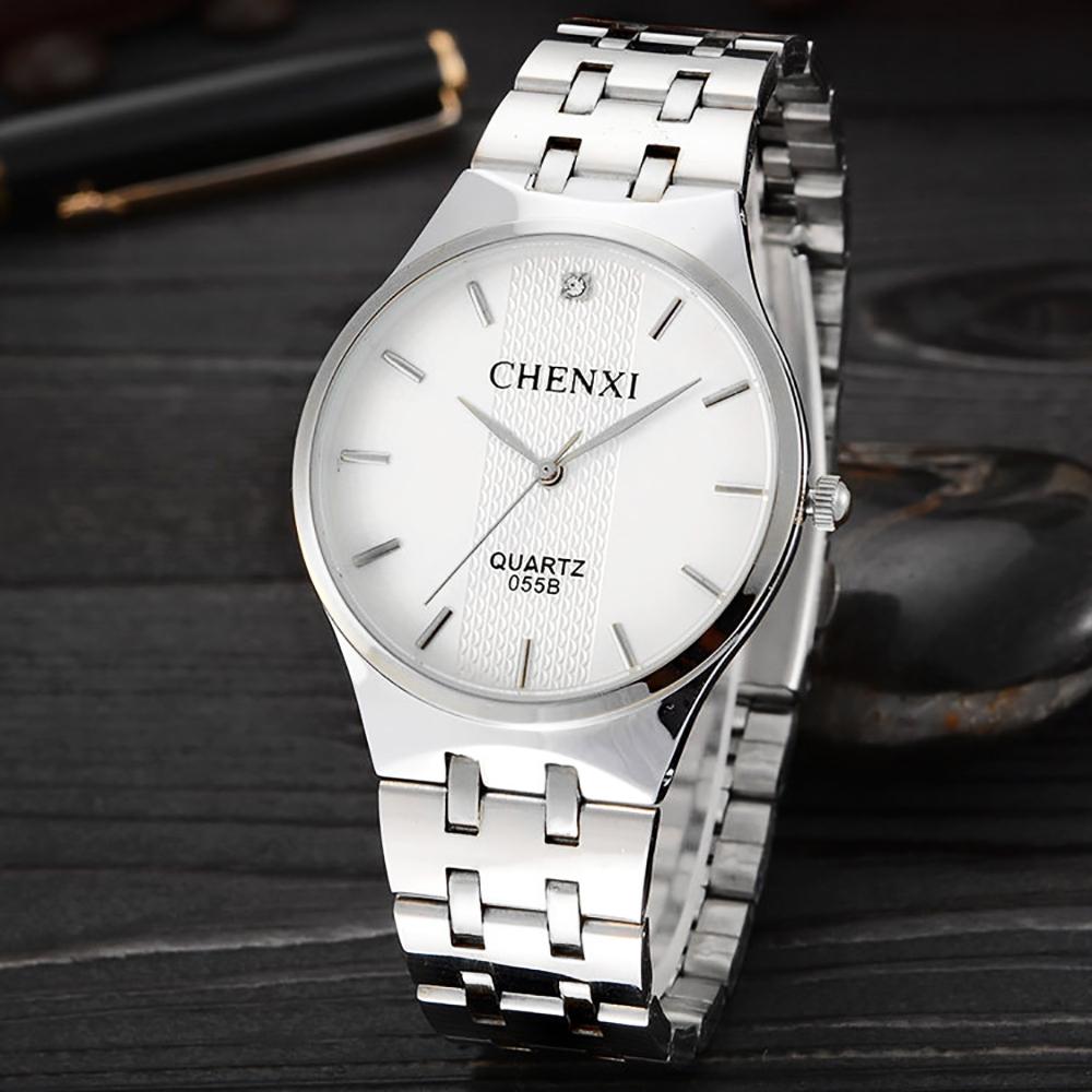 Đồng hồ nam dây thép không gỉ Chenxi 05KN5B