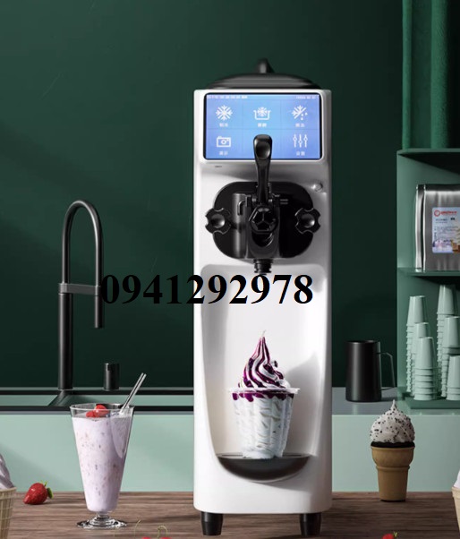 Desktop Mini fresh ice cream machine 1250W warranty 1 year
