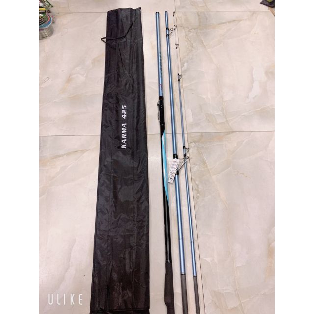 Cần câu lục xa bờ shimano KARMA 4m25 BXT khoen pat fuji cao cấp