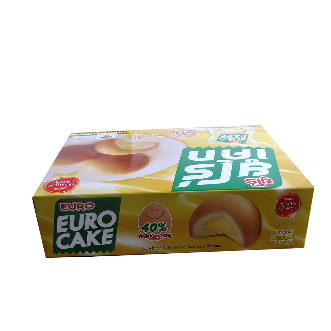Bánh trứng Thái Lan Euro Cake 204g