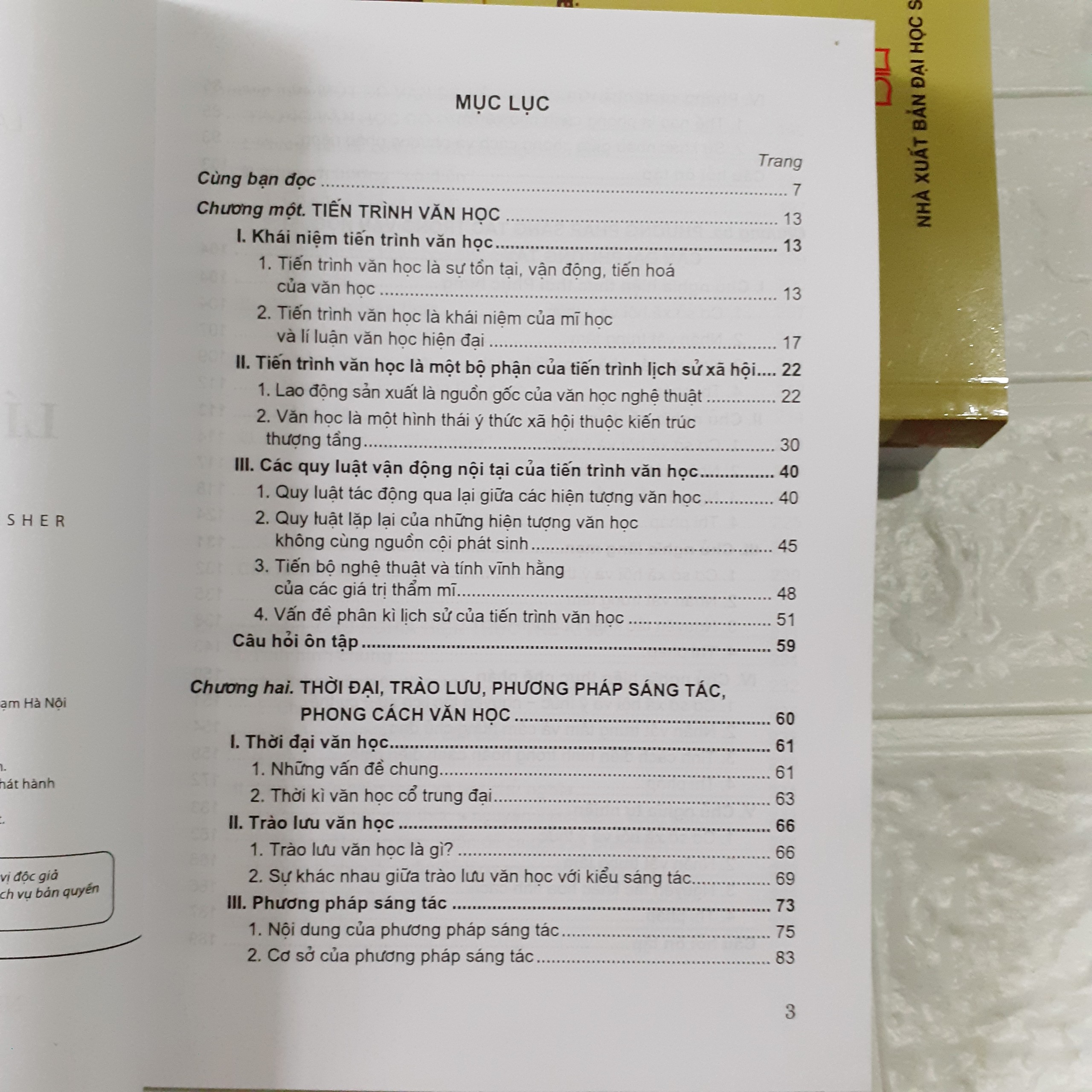 Lí luận Văn học Tập 3