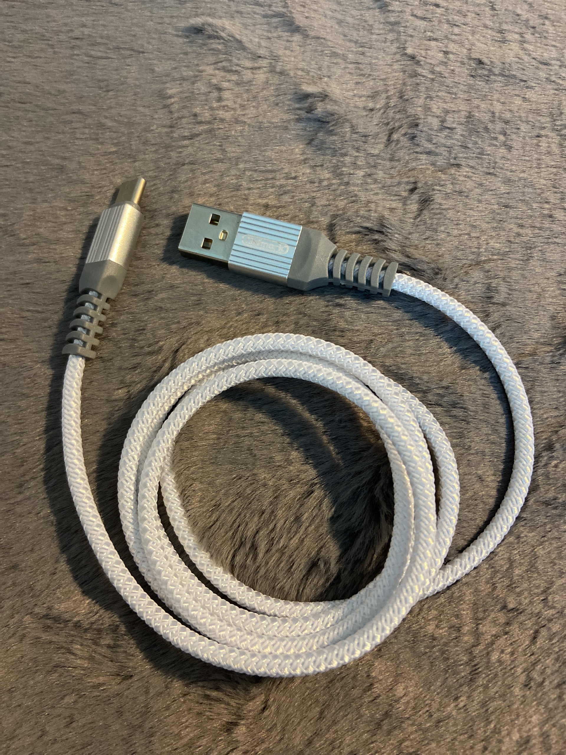 Dây dù Type C Deimark Hỗ Trợ Sạc Nhanh Quick Charge 2.0 3.0
