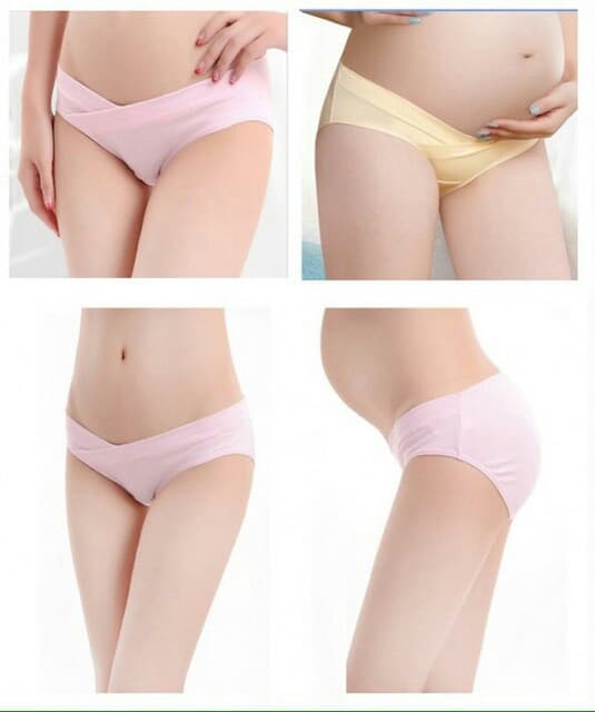 [THANH LÝ] 10 Quần Lót Bầu Cạp Chéo Cotton Đẹp Chỉ 159K