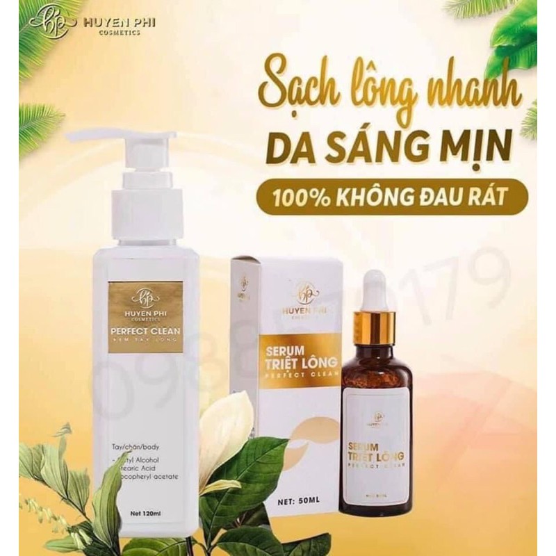 Combo Kem tẩy lông Huyền Phi