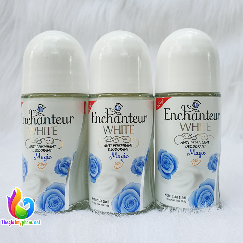 Lăn Khử Mùi Trắng Da Enchanteur Magic 50ml
