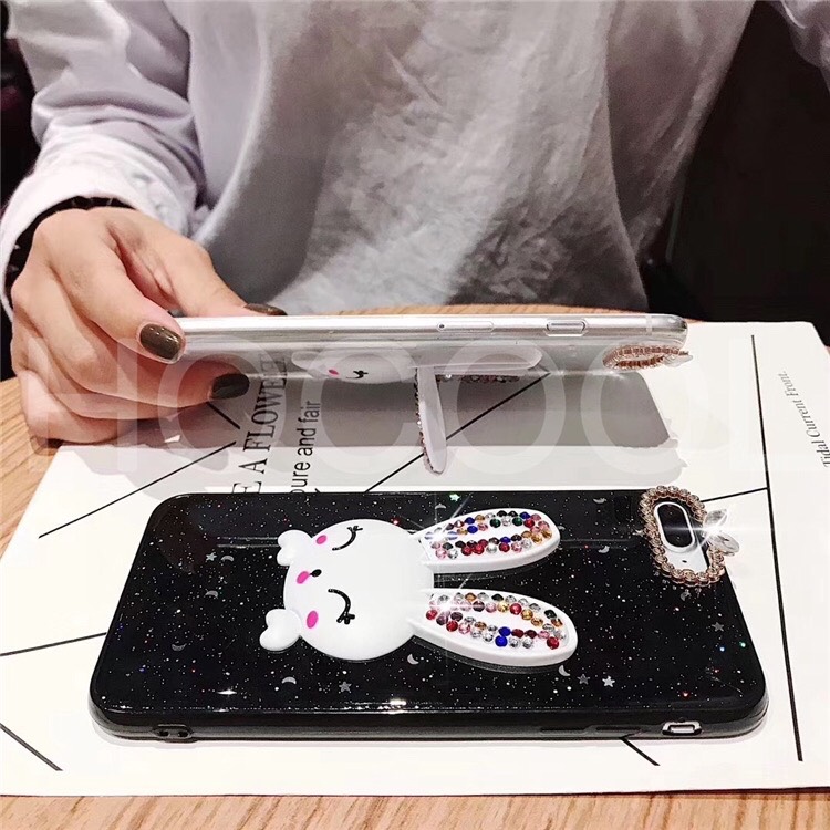 Ốp Lưng Iphone 6, 6s, 6plus, 6s plus, 7 plus, 8 plus Đính Đá Sang Chảnh