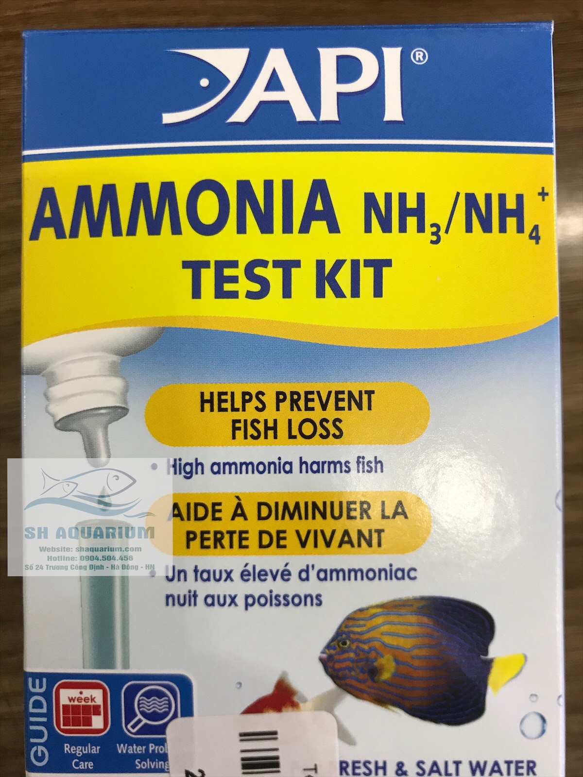 [HOÀN TIỀN 10%]bộ test Nh3, Nh4 API Test Kit