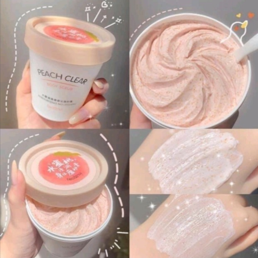 Tẩy da chết body đào heyxi 200ml