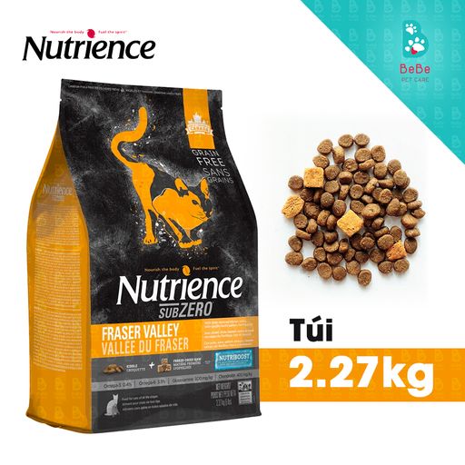 Hạt nutrience subzero fraser & valley cho mèo