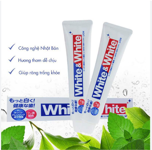Kem Đánh Răng White & White