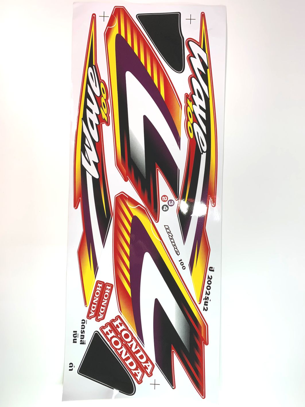 Tem Wave 100 đời 2002 zin Thái ( loại tờ )